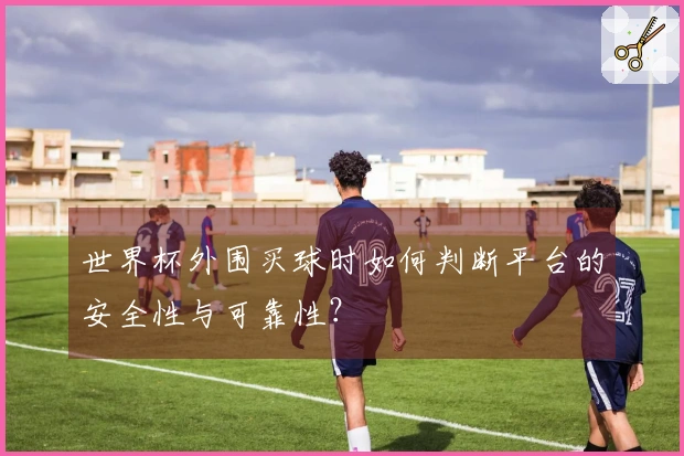 世界杯外围买球时如何判断平台的安全性与可靠性？