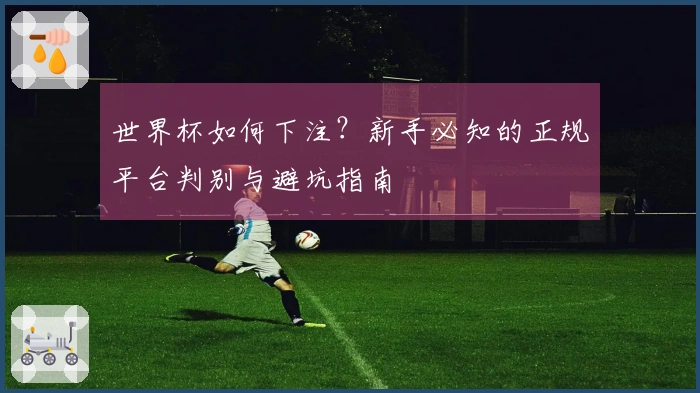 世界杯如何下注？新手必知的正规平台判别与避坑指南